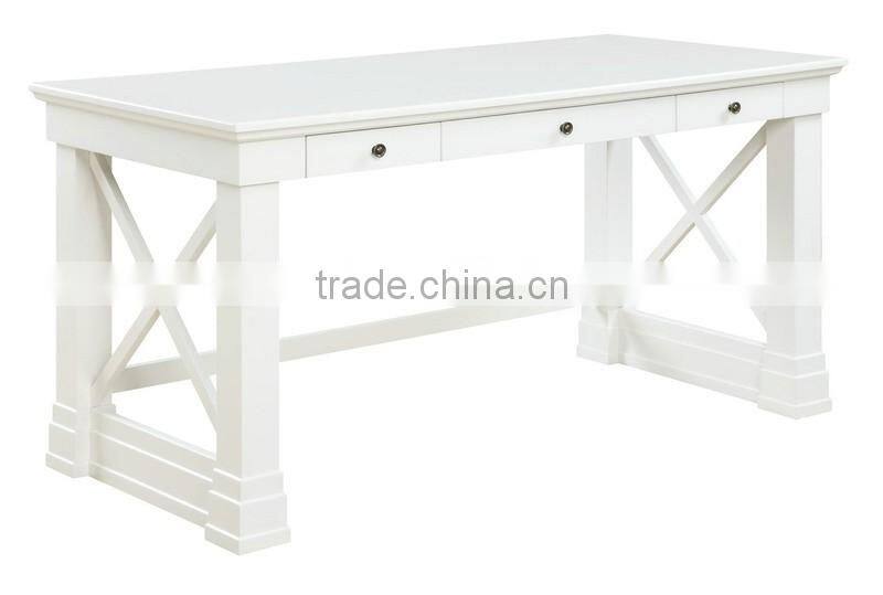 Pure white modern office desk for sale