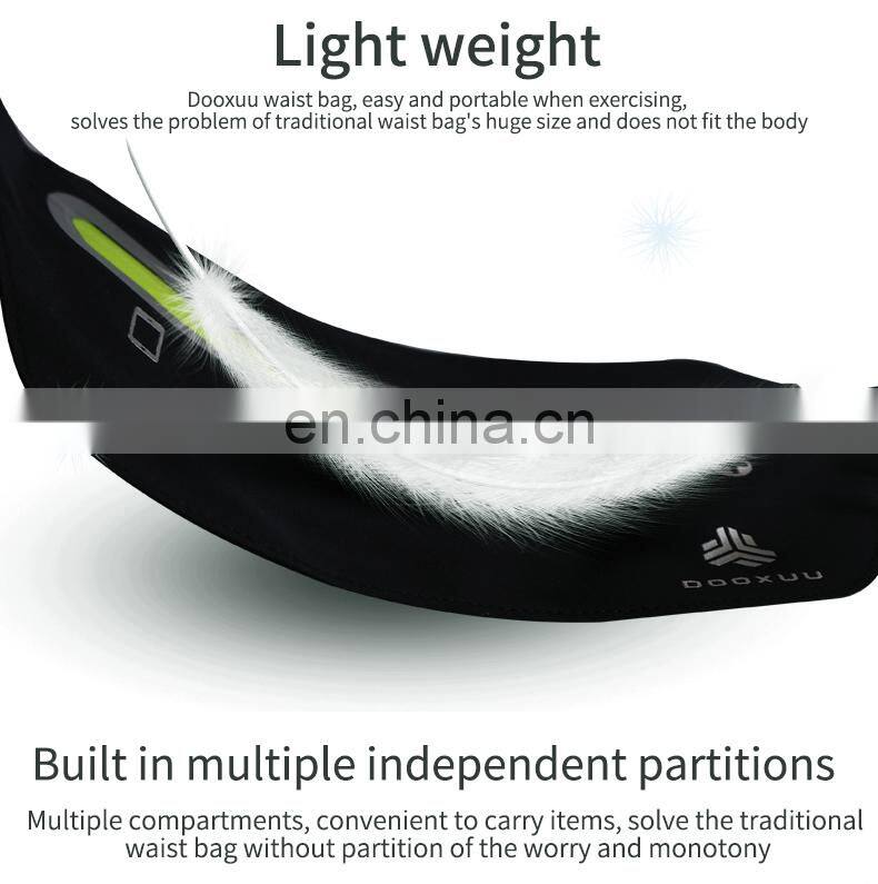 Multifunctional sports pockets for men and women running mobile phone pockets personal leisure invisible outdoor bag