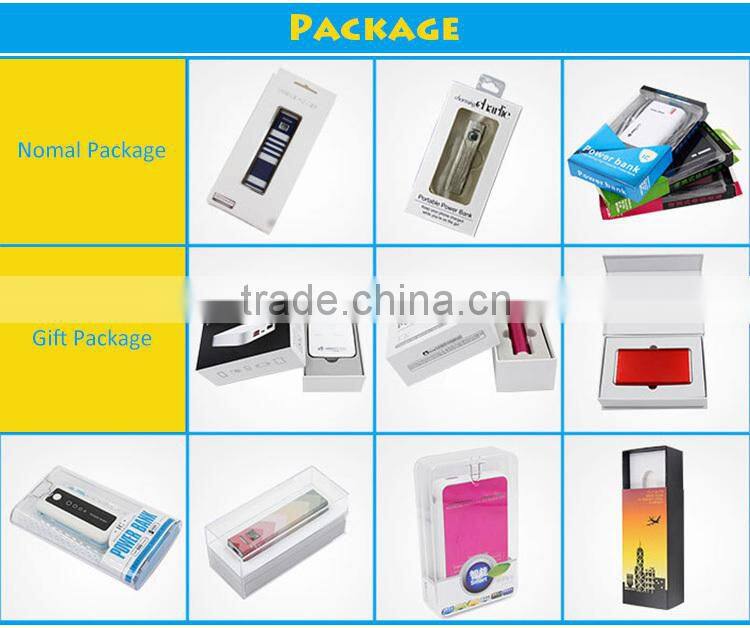 2015 cheapest colorful ABS power bank sloar 5200mah for iphone