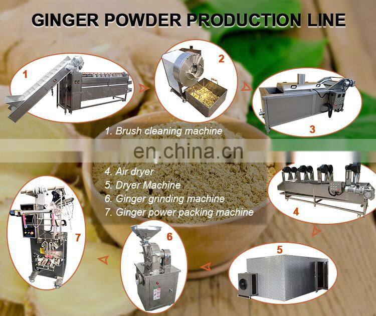 Ginger powder making machine potato french fries dryer machine industrial food dryer machine