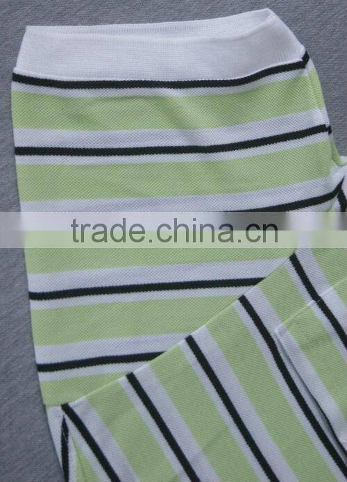 Hot sell!2013 100% polyester men striped polo shirt/mens polo collar striped t shirt