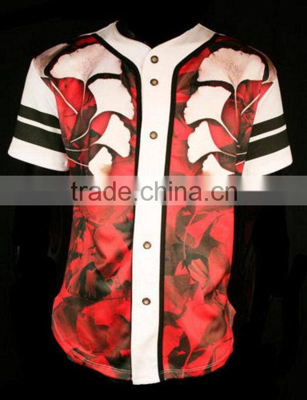 Popular stylish unisex baseball jersey