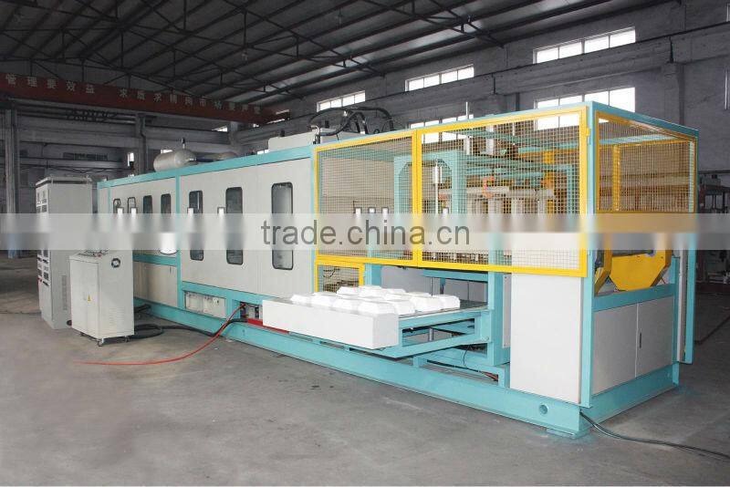 Disposable food tray machine