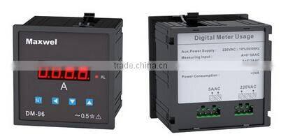 Digital dc panel meter