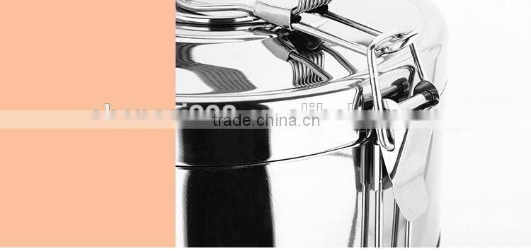 Portable Stainless Steel Hot four Layer Tiffin Lunch Box/ insulated food carrier/ hand pot