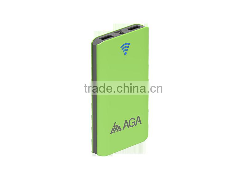 power bank 10000mAh for smartphone | utra thin portable charger for phone | fast charge lithium polymer power bank