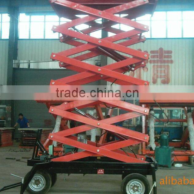 portable hydraulic scissor car lift/mini scissor lift
