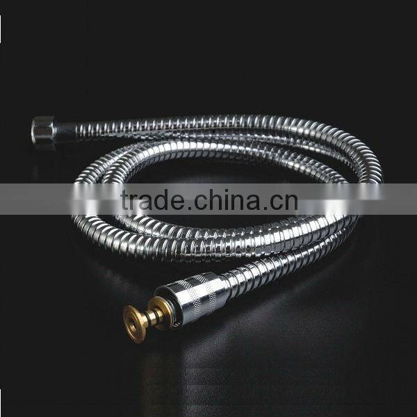 stainless steel polishing/burnished rotation function shower hose