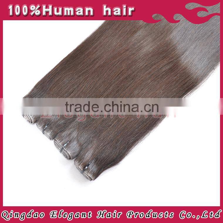 2015 Qingdao new products wholesale alibaba indian remy natural color tape skin hair extensions