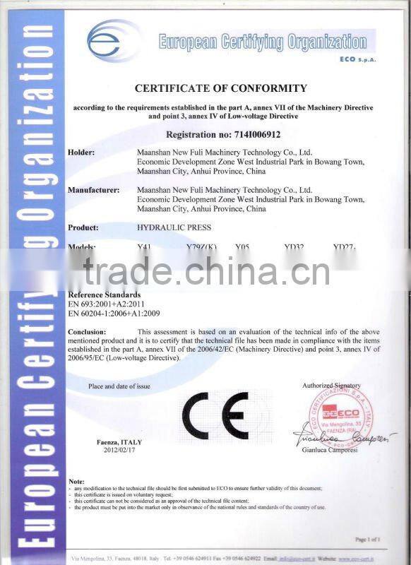 Double Action Hydraulic Press/hydraulic press/hydraulic press machine/power press/single press/eccentric press/four column press