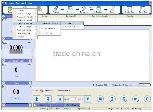 50KN Universal Tensile Testing Machine