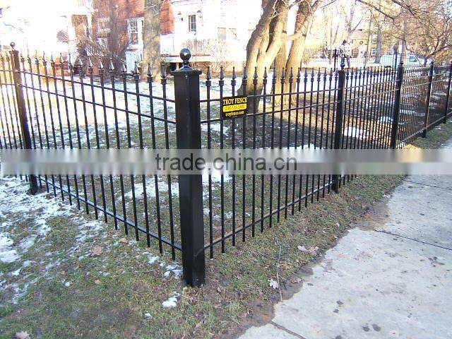 Alibaba Supplier Used Fully Welded Wrought Iron Fence for Sale