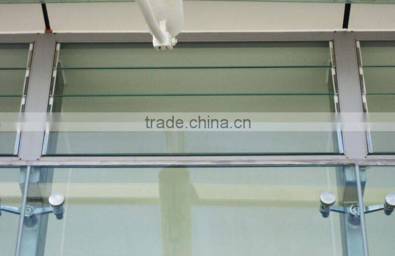 Hot sale louvre colored glass price