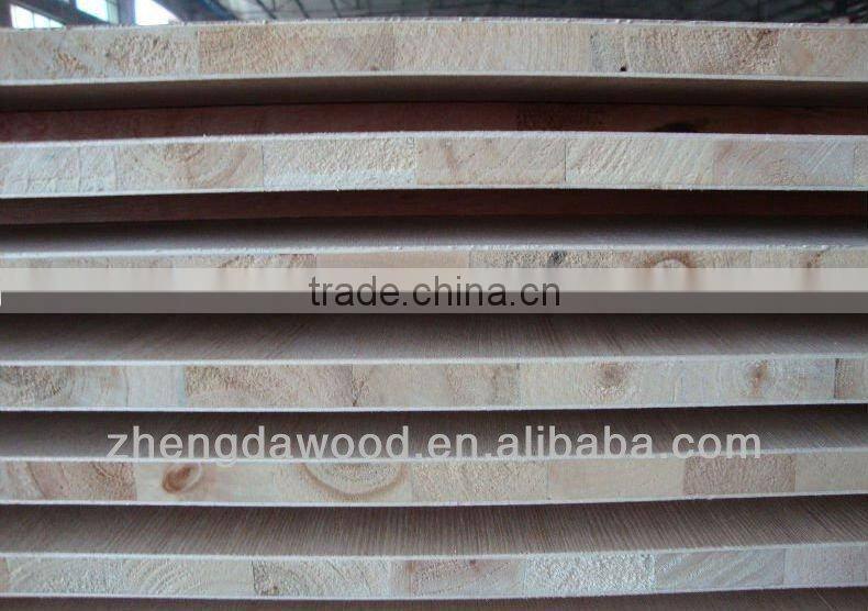 Falcate core block board