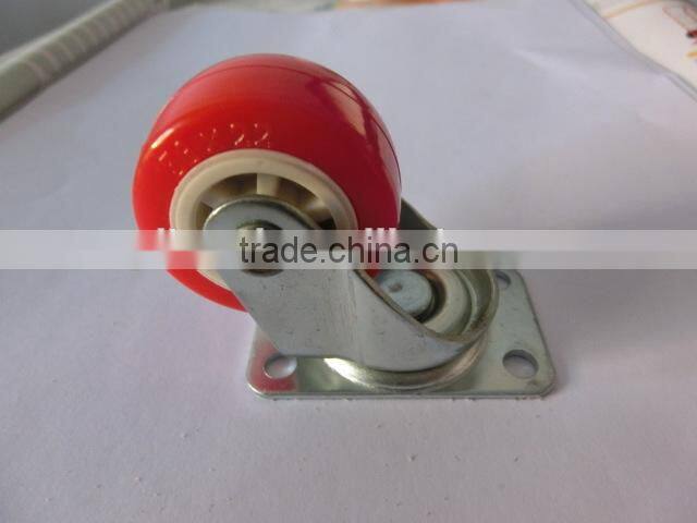 1.5" plastic swivel caster