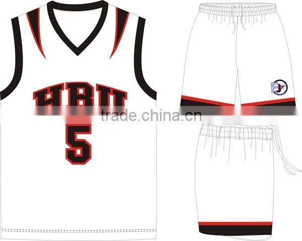 Sublimation Jersey Design Cheap Reversible Basketball Jerseys