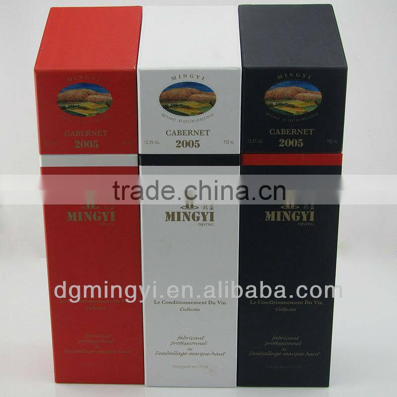 cardboard wine boxes with lid