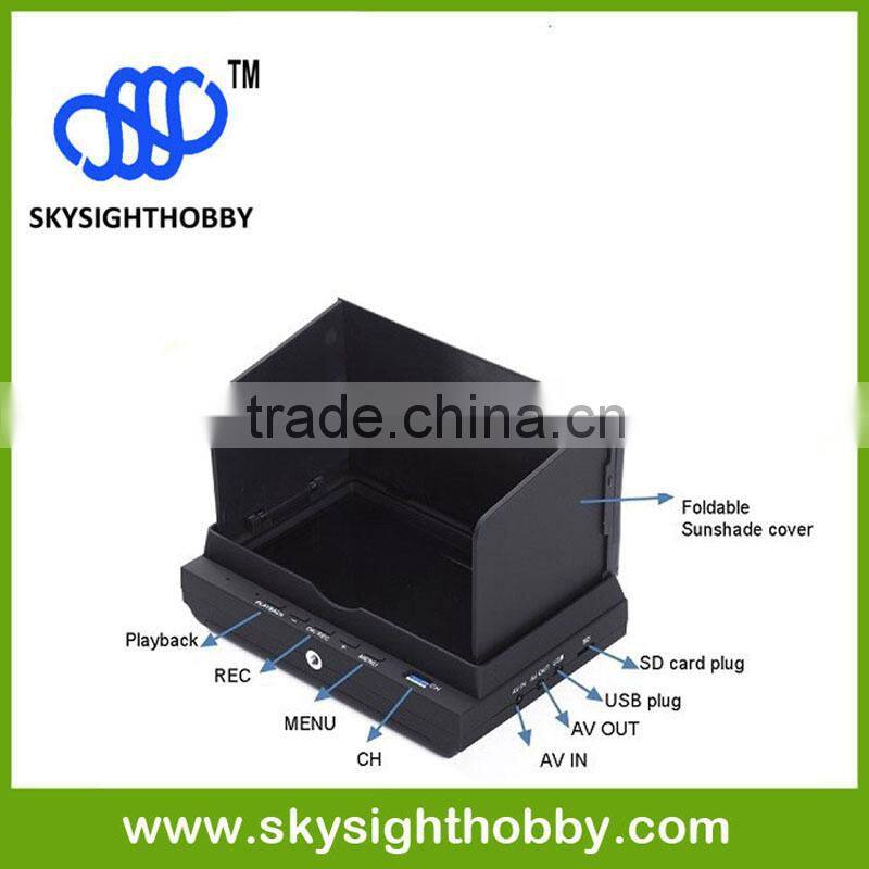 SKY-700D FPV 7 Inch TFT FPV MONITOR WITH DVR + SKY-N500 5.8ghz 32CH 500mw Transmitter