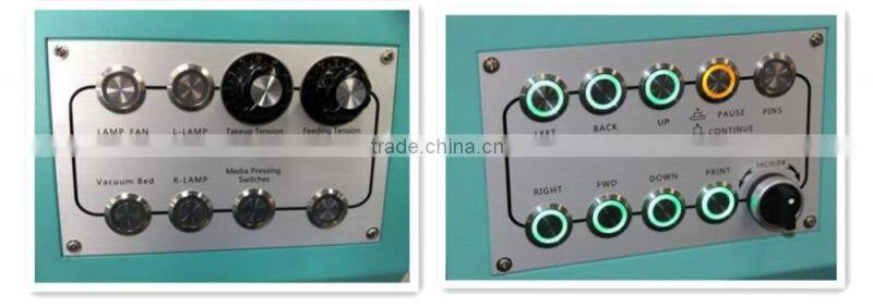 8 feet digital printer UV flatbed roll to roll printer