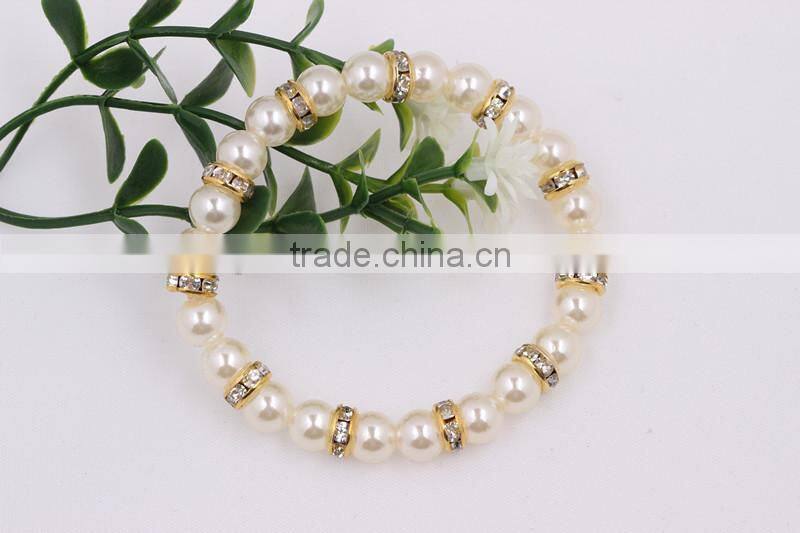 2014 Fashion Jade Bracelet CZ Diamond Beads Bracelet