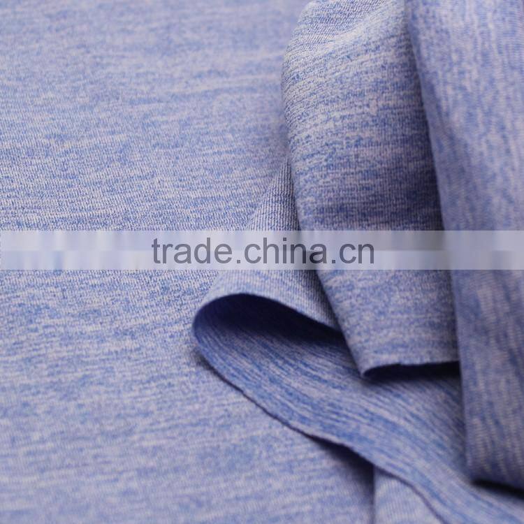 Very soft and comfortable nylon spandex blended leggings fabric for casual crop top and tank