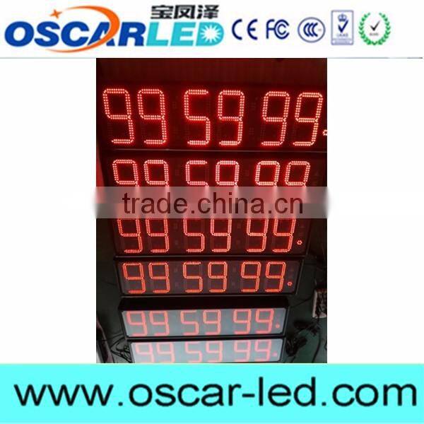 Factory cheap and good 6 digits time clock led