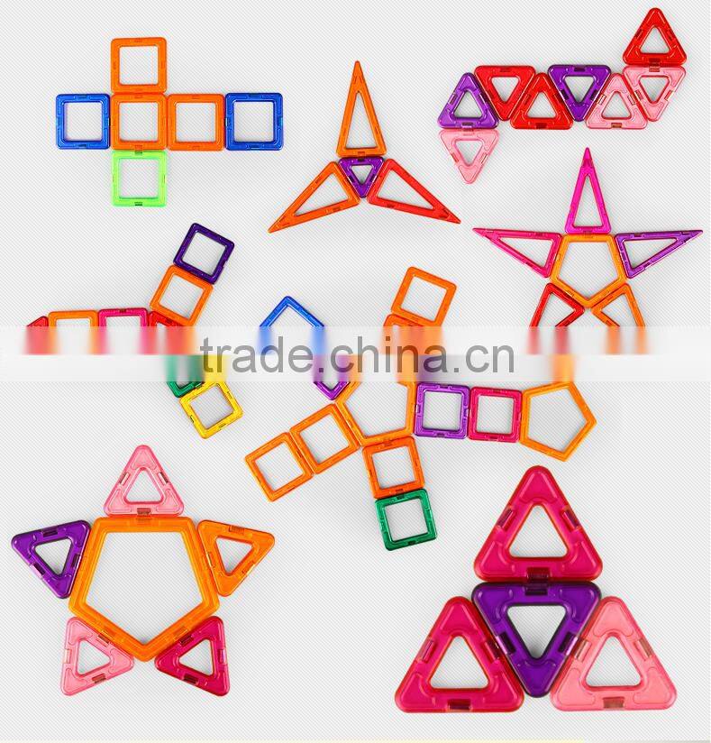 Children toys magnetic blocks set, ABS building blocks for kids