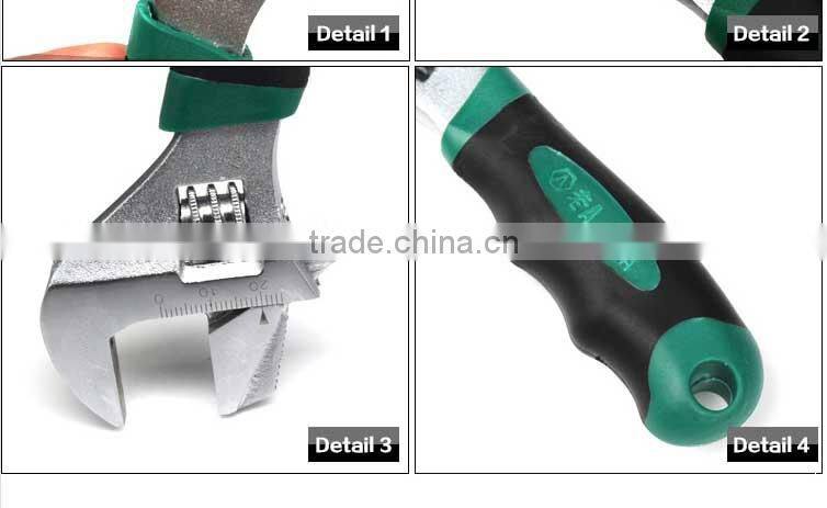 LAOA 6InchMini Wrench Monkey Wrench Household With Scale Adjustable Spanner Hardware Tools