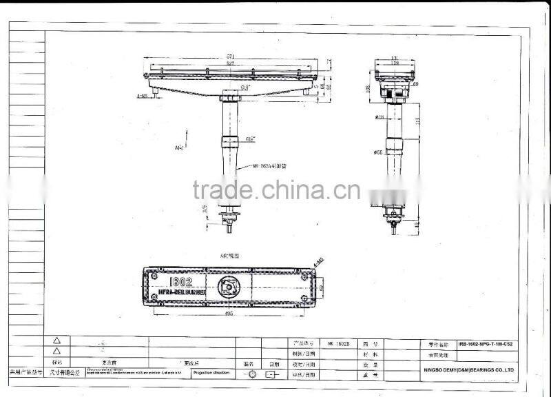 High Efficient Infra Red Ray Gas Burners 1602