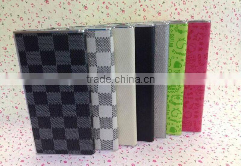 PU Leather Power Bank Book Shape Power Bank High Quality PU Power Supply