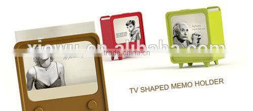 Environment TV shape acrylic memo holder
