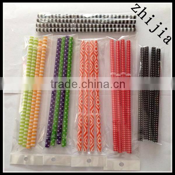 2015 hot selling plastric acrylic straws