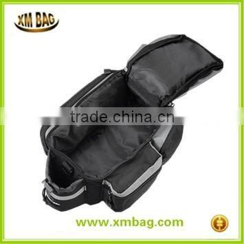 2016 China supplier multicolor bike tail waterproof bicycle bag, fitness bicycle saddle bag big storage