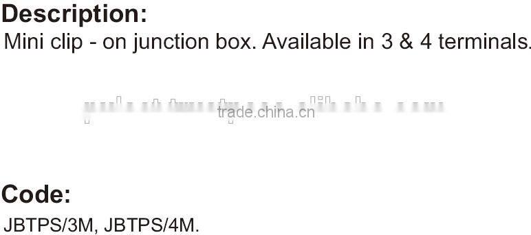 4 Terminals AUS abs pc mini terminal Junction Box