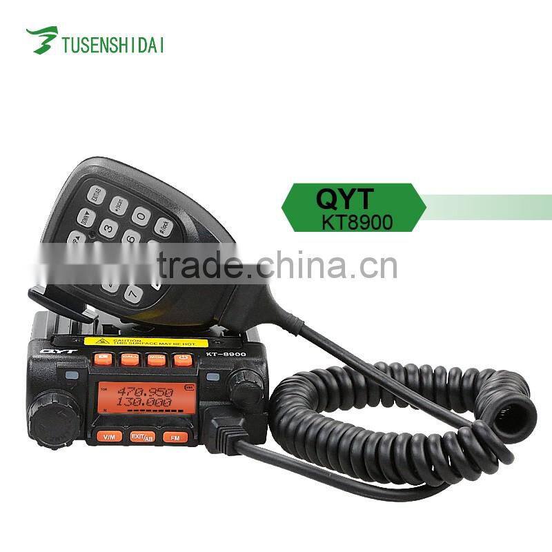 Tri-band Mobile Radio 25W QYT Vehicle Mounted KT-8900 25W Transceiver