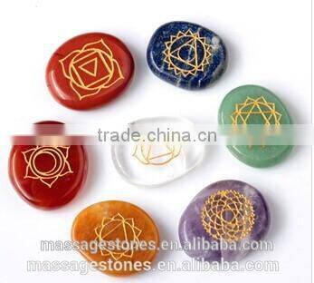 Sanskrit Chakra stone