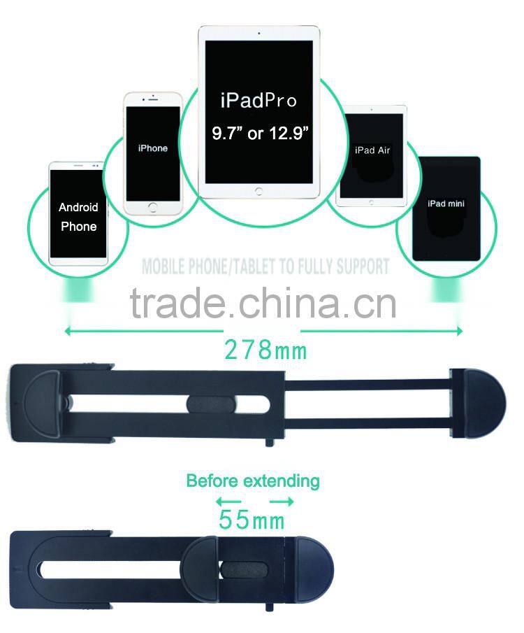 Universal for iPad Pro,iPad mini,iPad 2,IPhone SE/6/6S Ultra-strong long extendable Tablet Holder Display Security Mount Stand