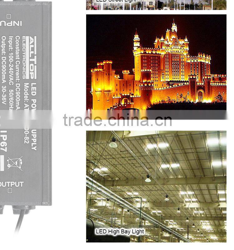 IP67 waterproof 20w 600mA led meanwell power supplies