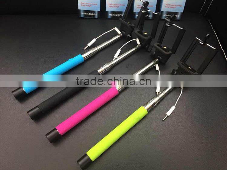High quality economic price Colorful Smartphone Monopod Selfie Stick,Handheld Monopod for Mobile