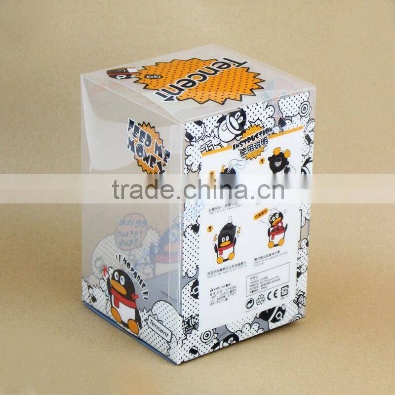 2016 Customized printing plastic money safe box