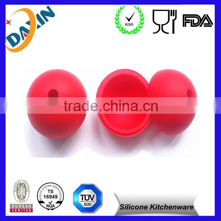 2016 cheapest round colorfast silicone ice ball