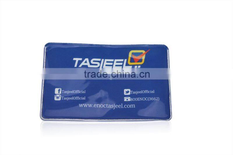 Plastic CMYK Printing Name Card Holder