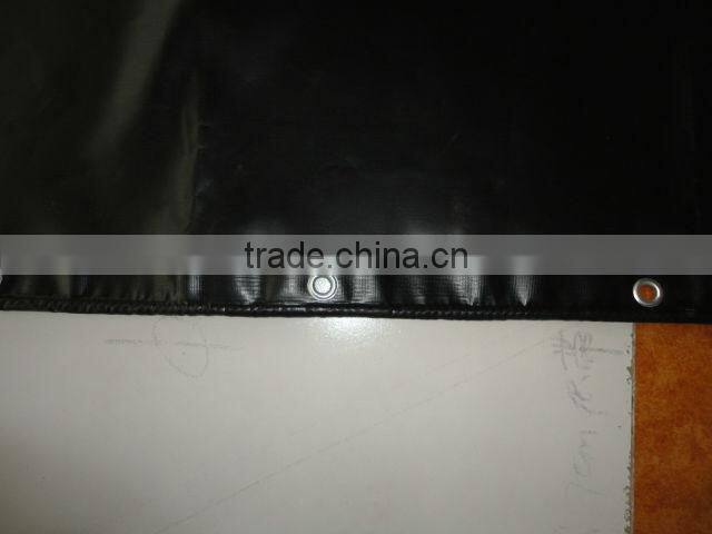 Large Size Black Vinyl PVC Tarpaulin