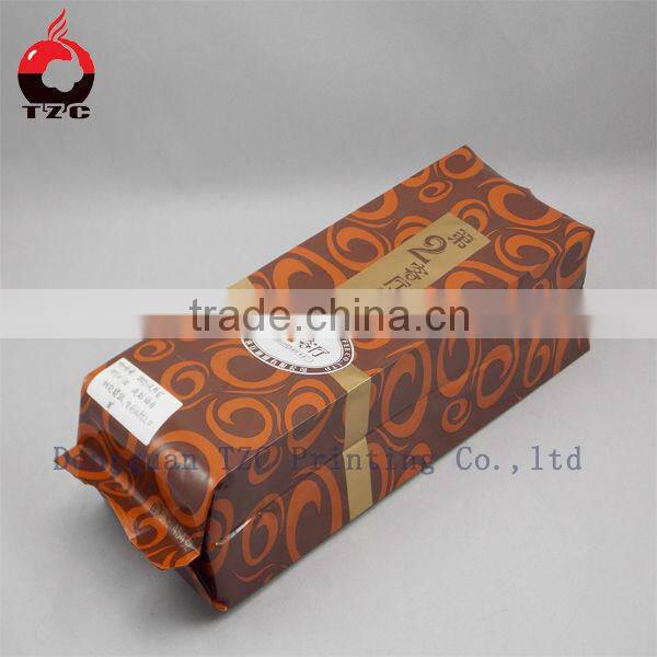 CPP/VMCPP printed middle seal side qussete bag for food packaging