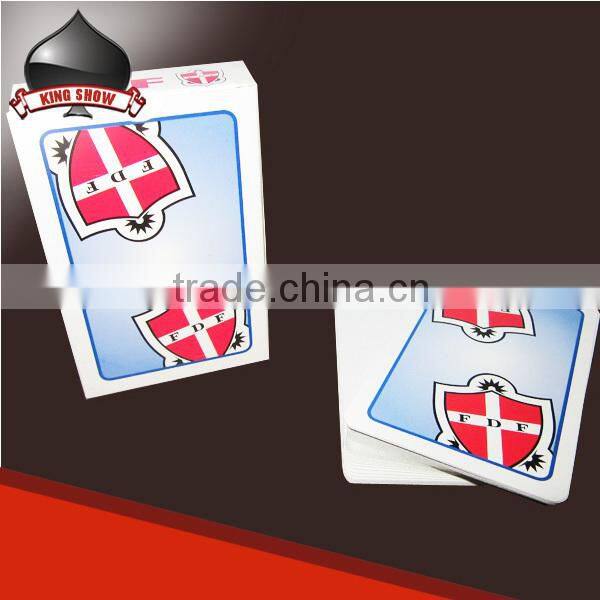 high end poker cards custom for promotional advertising