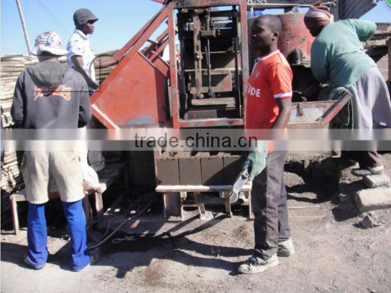 BBM03 Africa Type Manual Concrete Block Making Machine