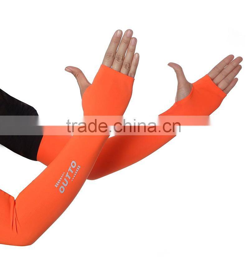 custom nylon with elastic compression arm sleeve