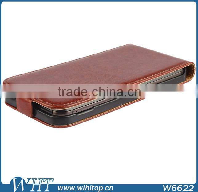 New Arrival Cell Phone Case Vertical Flip Cover for HTC One M9 Leather Case