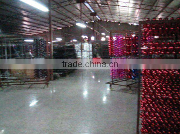 Foam christmas ball with flower ornament