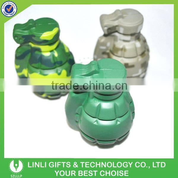Promotional custom logo grenade stress ball